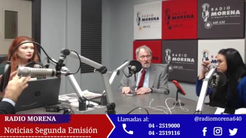 On Radio Morena 640 AM's MORENA NOTICIAS SEGUNDA EMISIÓN: To Discuss Ecuador's Security Situation