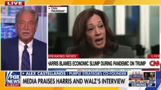 🚨 Alex Castellanos sumps up how Kamala’s CNN interview came off