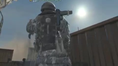 MW3 Cross Map Throwing Knife Kill