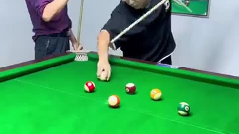 Funny Billiard Moment