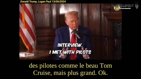 Trump au podcast de Logan Paul - L’existence des extraterrestres est crédible