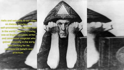 A basic look into Aleister Crowley The Beast 666