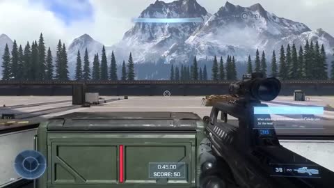 Battle Rifle Test in Halo Infinite