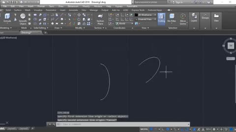 Elliptical Arc Drawing on AutoCAD by Masroor Khan For Beginners