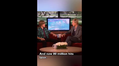 Justin Bieber's FIRST appearance on 'Ellen' 😆