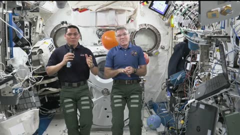 Expedition 69 Space Station Crew Answers Galveston, Texas, Student Questions