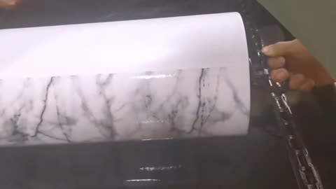 Make marble patterns on home furniture with minimal costs