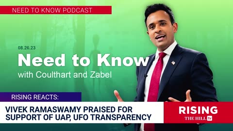 Vivek Ramaswamy DEMANDS UFO Transparency: We Can HANDLE THE TRUTH On UAPs