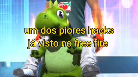 um dos piores hacks já visto no free fire 🤯 👺🔪