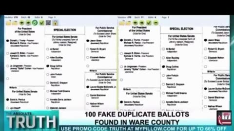 : "Dominion Shifts Trump Votes to Biden: Ware County Exposé"