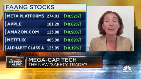 It's really hard to lose in mega -cap tech stock right now