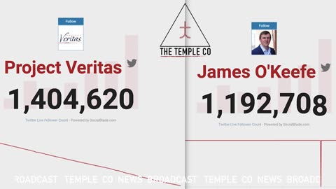 PROJECT VERITAS FOLLOWERS DROPPING LIKE FLIES