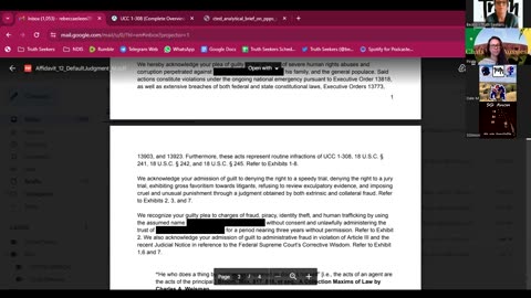 SGAnon & TruthSeekers Affidavit Document Dump HUGE NEWS