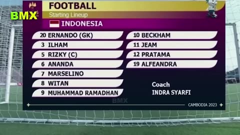 TIMNAS INDONESIA VS KAMBOJA - Sea Games 2023