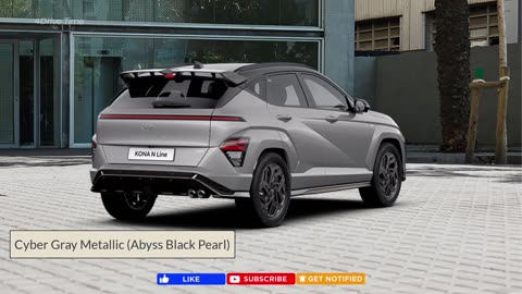 2024 Hyundai Kona N Line – Exterior Color Options