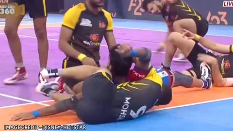 Up Yoddha Vs Telegu Titans 2022 Match Highlights Up Yoddha Vs Telegu Titans Match Highlights PKL