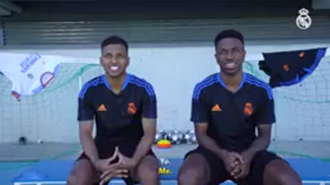 WHO SENDS MORE MEMES? Best SAMBA dancer? | Rodrygo & Vini Jr. Real Madrid