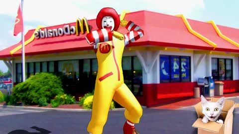 Ronald McDonald Gangnam Style