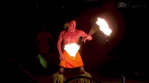 Fire Dancing at the Four Seasons Resort in Kihei, Maui