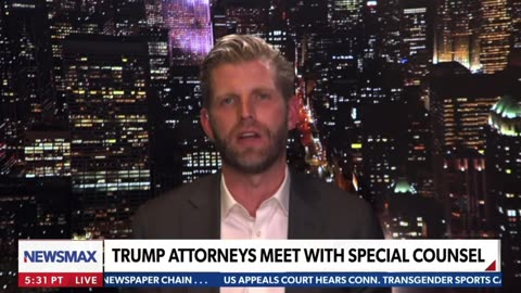 Eric Trump: Father's Indictment Incoming Because He's Kicking Everyone’s Ass