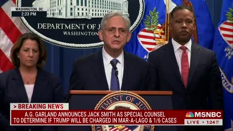 AG Garland makes MAJOR announcement about DOJ's Trump probe