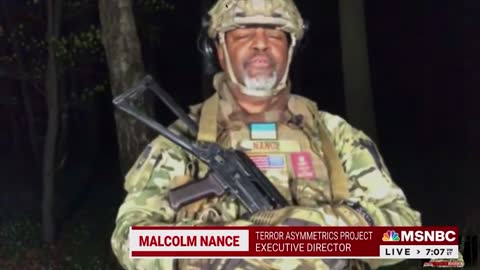 MSNBC's Malcom Nance Larps in Ukraine