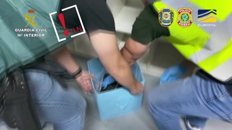 24 detenidos e incautados 800 kilos de cocaína en Málaga