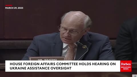 'Any Misuse... Is A Treasonous Act'- Bill Keating Praises Ukrainian Use Of US Assistance