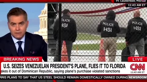 U.S. seizes Venezuela President Maduro's plane in the Dominican Republic