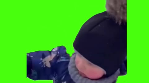 Baby Huh Meme Green Screen