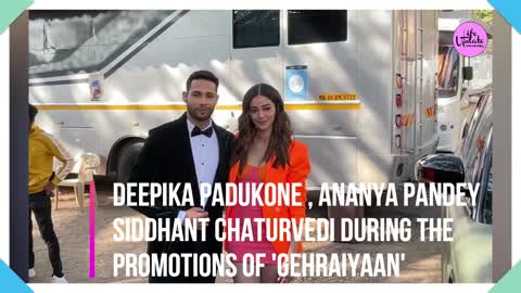 Gehraiyaan Movie parmotion II Deepika Padukone II Amazon Prime Video