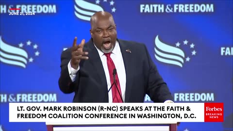 'I Do Not Fear You!'- Mark Robinson Excoriates Media Outlets At Faith & Freedom Event