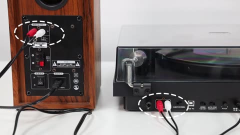 Retrolife Turntable with Bluetooth output & MM Cartridge UD004