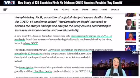 VNN (X) - Studies Show Covid Vaccines Have No Benefit But Are Linked To Excess Deaths