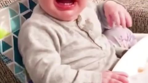 Funny Baby Videos eating fruits