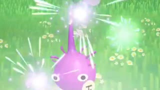 Pikmin Bloom-Purple Pikmin With Sticker