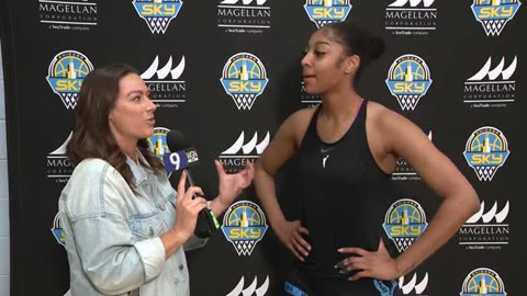 Angel Reese on USA gold, LA 2028 Olympics, Sky's second half