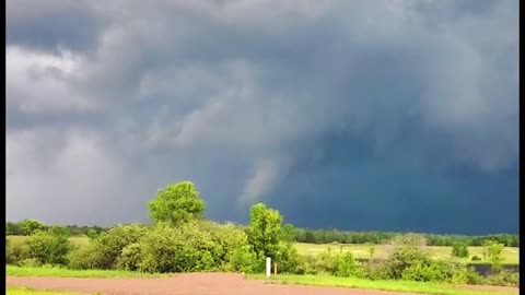 Malmo MN Brief Tornado and incredible structure.