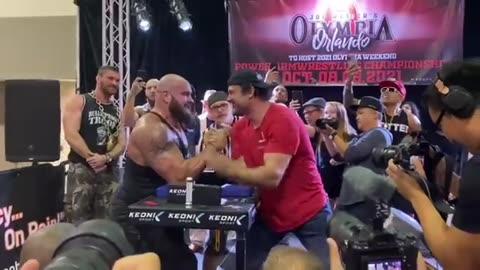 Adam Scherr vs Devon Larratt Arm Wrestling Fight