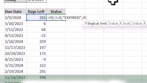 Set Up Expiration Date Alerts 🚨 Excel Expert