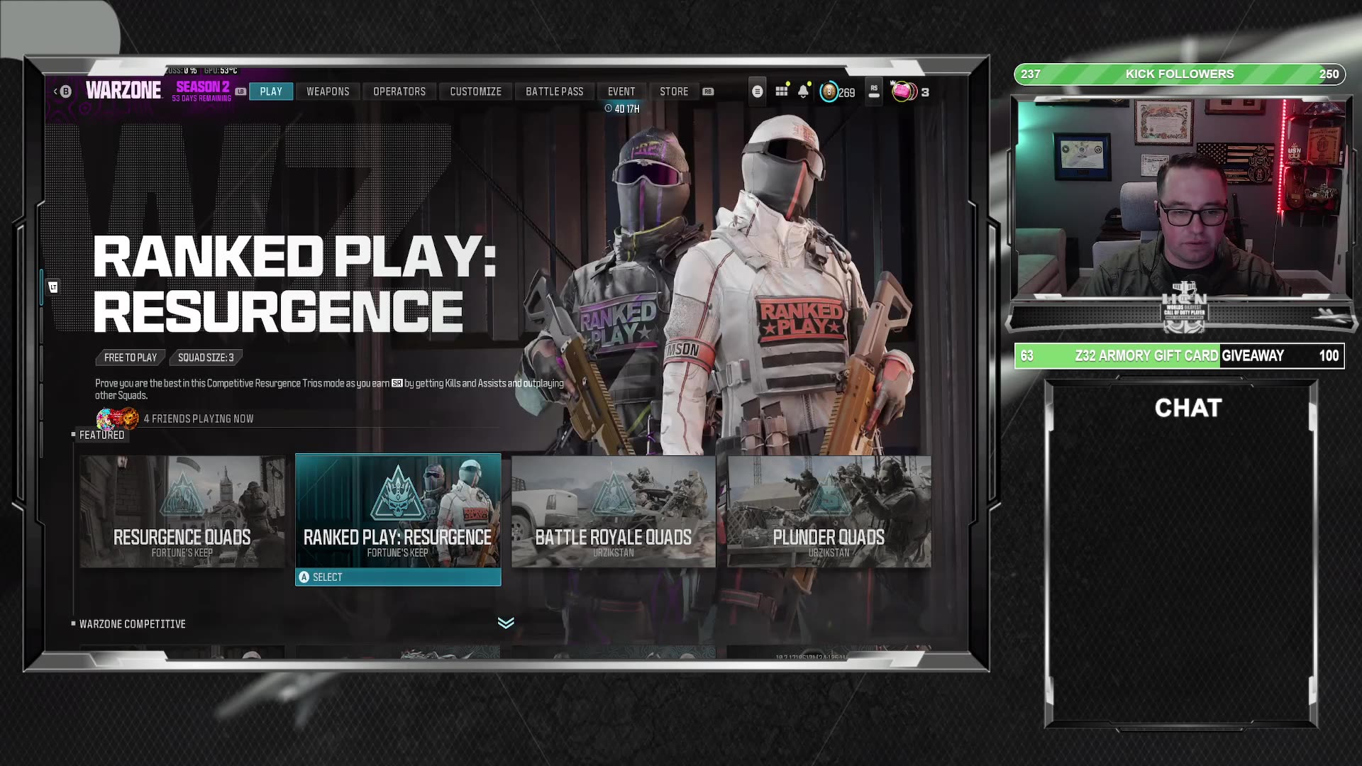 🟢SOLO AND RANKED RESURGENCE WITH THE BOYS!🟢 SUBSCRIBER GIVEAWAY Z32