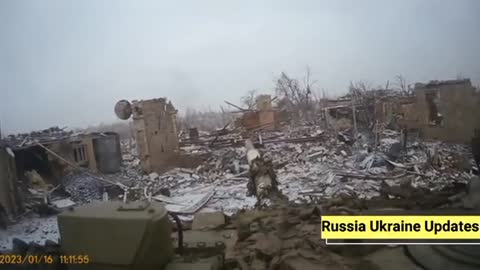 Russia T-72B3M tank crew in urban areas