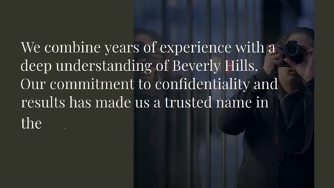 Uncover the Truth with Private Detective Beverly Hills