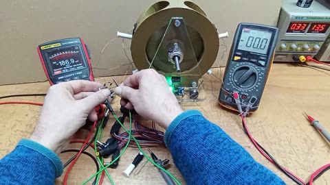 Dynamo Bedini perpetual motion, Test 2?.Free Energy@ Darmowa energia@ Generator@ Power@