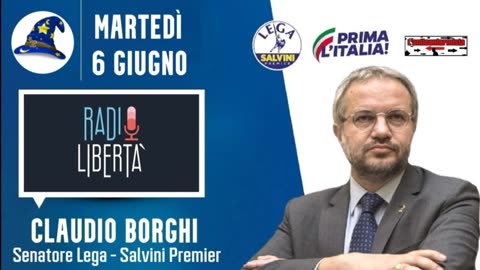 🔴 39ª Puntata della rubrica "Scuola di Magia" di Claudio Borghi su Radio Libertà (06/06/2023).