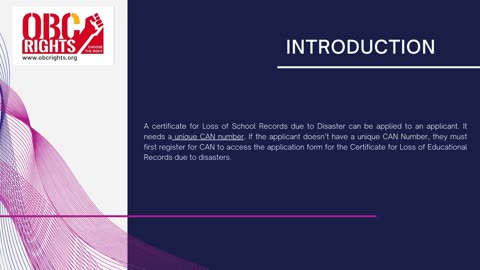 How to get a Certificate for Loss of School Records through.