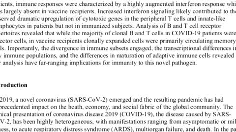 8 of 22 Unveiling COVID-19 Leviathan, Audiobook - 5 c, Natural immunity