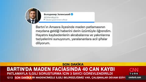 Dünya liderlerinden maden faciası için taziye ve acil şifa mesajları