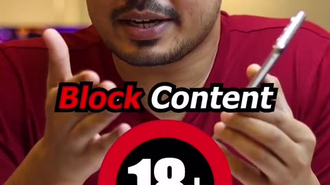 Block adult content