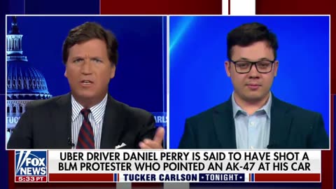 Kyle Rittenhouse joins Tucker Carlson to weigh after Sgt. Daniel Perry was convicted in the shooting of a BLM rioter